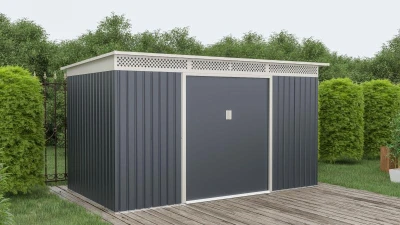 G21 Zahradní domek GRAH 700 - 340 x 206 cm, antracitový