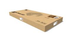 G21 Zahradní domek GRAH 700 - 340 x 206 cm, hnědý