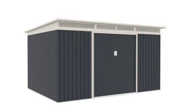 G21 Zahradní domek GRAH 915 - 340 x 269 cm, antracitový G21 Zahradní domek GRAH 915 - 340 x 269 cm, antracitový