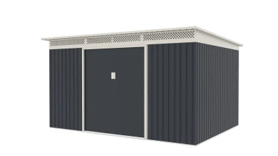 G21 Zahradní domek GRAH 915 - 340 x 269 cm, antracitový