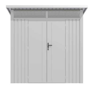 G21 Zahradní domek Madison 427 - 225 x 190 cm, metal silver