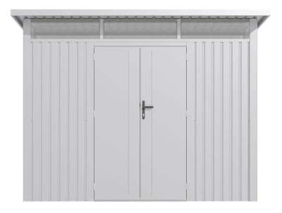 G21 Zahradní domek Madison 731 - 289 x 253 cm, metal silver