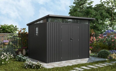 G21 Zahradní domek Madison 731 - 289 x 253 cm, slate grey