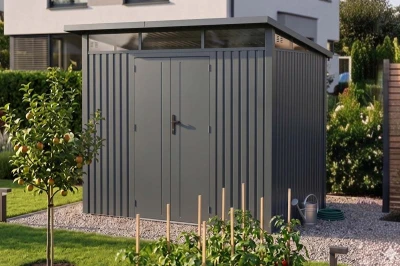 G21 Zahradní domek Madison 731 - 289 x 253 cm, slate grey
