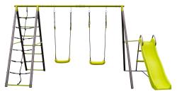 G21 Zahradní houpačka Tacoma 1 se skluzavkou