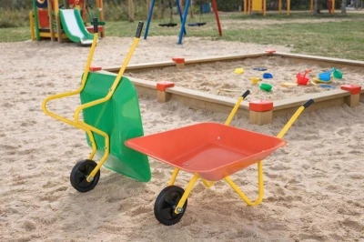 G21 Zahradní kolečko dětské, červené