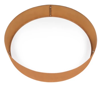 G21 Zahradní obrubník 100 x 20 cm, kruhový, Corten