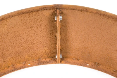 G21 Zahradní obrubník 60 x 20 cm, kruhový, Corten