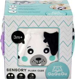 GaGaGu Baby kostka smyslová maxi 15cm s aktivitami kontrastní pro miminko PLYŠ GaGaGu Baby kostka smyslová maxi 15cm s aktivitami kontrastní pro miminko PLYŠ
