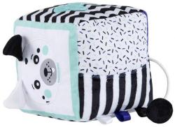 GaGaGu Baby kostka smyslová maxi 15cm s aktivitami kontrastní pro miminko PLYŠ