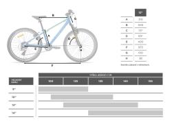 Galaxy Pavo 24 modré dětské kolo POUZE velikost kol 24 palců (VÝPRODEJ)