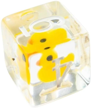 Gamegenic RPG Herní kostky vícestěnné Embraced Series Rubber Duck set 7ks