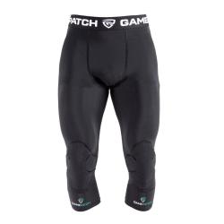 GAMEPATCH 3/4 TIGHTS WITH KNEE PADDING black kompresné nohavice s chráničmi kolien LEN 150 cm - Čierna (VÝPREDAJ) GAMEPATCH 3/4 TIGHTS WITH KNEE PADDING black kompresné nohavice s chráničmi kolien LEN 150 cm - Čierna (VÝPREDAJ)