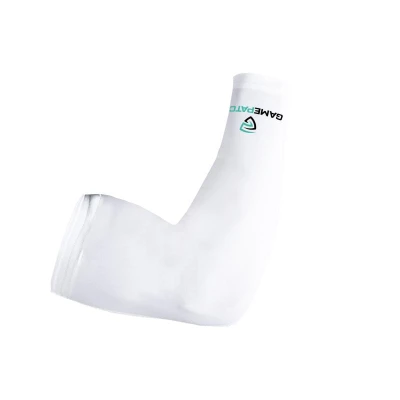 GAMEPATCH COMPRESSION ARM SLEEVE WHITE GAMEPATCH COMPRESSION ARM SLEEVE WHITE