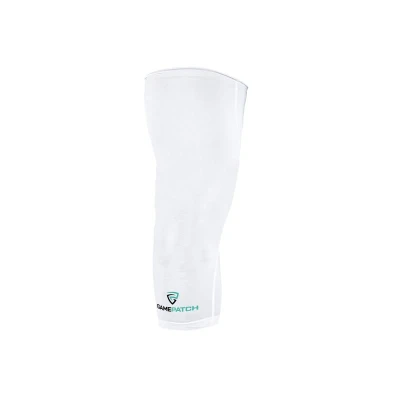 GAMEPATCH COMPRESSION LEG SLEEVE WHITE GAMEPATCH COMPRESSION LEG SLEEVE WHITE