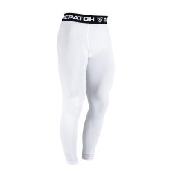 GAMEPATCH COMPRESSION PANTS white