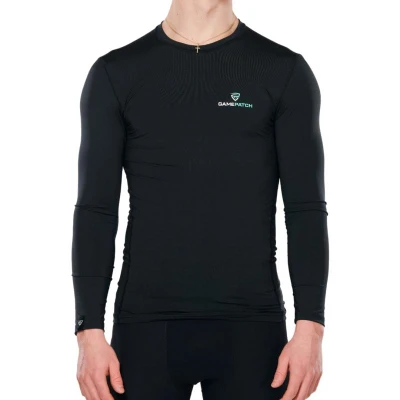 GAMEPATCH COMPRESSION SHIRT (Long-Sleeve) BLACK GAMEPATCH COMPRESSION SHIRT (Long-Sleeve) BLACK