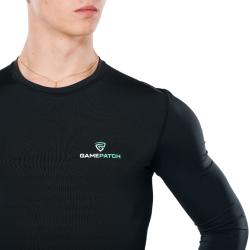 GAMEPATCH COMPRESSION SHIRT (Long-Sleeve) BLACK