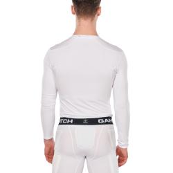 GAMEPATCH COMPRESSION SHIRT (Long-Sleeve) WHITE