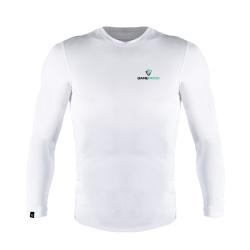 GAMEPATCH COMPRESSION SHIRT (Long-Sleeve) WHITE