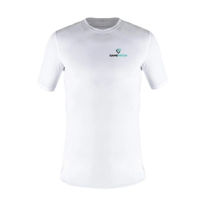 GAMEPATCH COMPRESSION SHIRT (Short-Sleeve) WHITE GAMEPATCH COMPRESSION SHIRT (Short-Sleeve) WHITE
