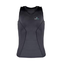 GAMEPATCH COMPRESSION SHIRT SLEEVELESS BLACK