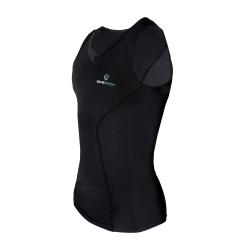 GAMEPATCH COMPRESSION SHIRT SLEEVELESS BLACK