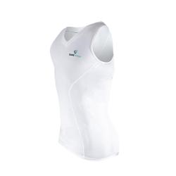 GAMEPATCH COMPRESSION SHIRT SLEEVELESS WHITE