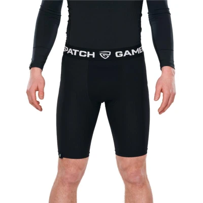 GAMEPATCH COMPRESSION SHORTS BLACK