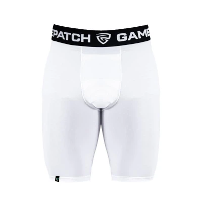 GAMEPATCH COMPRESSION SHORTS WHITE GAMEPATCH COMPRESSION SHORTS WHITE