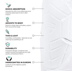 GAMEPATCH KNEE PADS WHITE