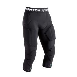 GAMEPATCH PADDED 3/4 TIGHTS WITH FULL PROTECTION BLACK