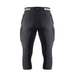 GAMEPATCH PADDED 3/4 TIGHTS WITH FULL PROTECTION BLACK