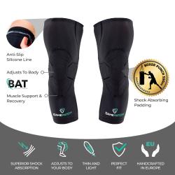 GAMEPATCH PADDED 3/4 TIGHTS S PLNOU OCHRANOU BIELA