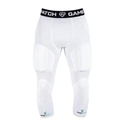 GAMEPATCH PADDED 3/4 TIGHTS WITH FULL PROTECTION WHITE POUZE M - Bílá (VÝPRODEJ) GAMEPATCH PADDED 3/4 TIGHTS WITH FULL PROTECTION WHITE POUZE M - Bílá (VÝPRODEJ)