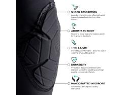 GAMEPATCH PADDED SHIRT PRO BLACK