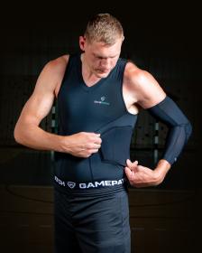 GAMEPATCH PADDED SHIRT PRO BLACK