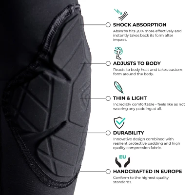 GAMEPATCH PADDED SHIRT PRO BLACK