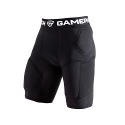 GAMEPATCH PADDED SHORTS PRO+ BLACK