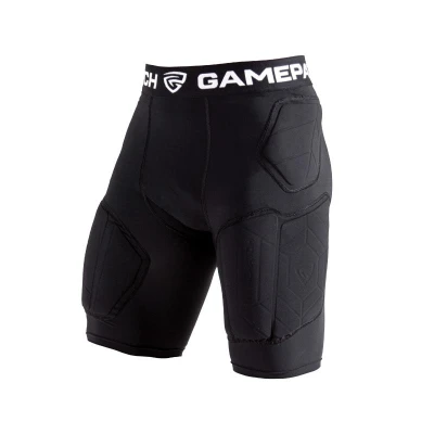 GAMEPATCH PADDED SHORTS PRO+ BLACK
