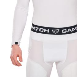 GAMEPATCH PADDED SHORTS PRO+ WHITE