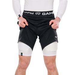 GAMEPATCH PADDED SHORTS PRO+ WHITE
