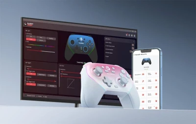 Gamesir Bezdrátový ovladač SuperNova T4n Pro (růžový)