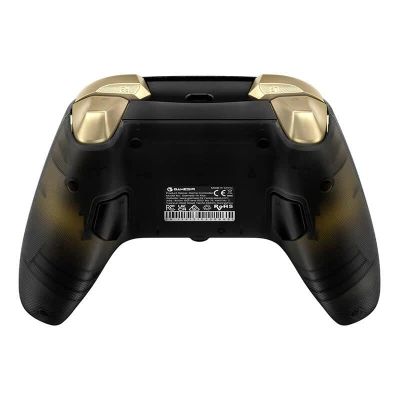 GameSir K1 Flux průhledný černý se zlatými detaily drátový ovladač
