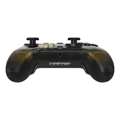 GameSir K1 Flux průhledný černý se zlatými detaily drátový ovladač