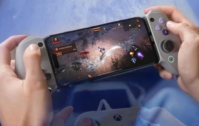Gamesir Mobilní ovladač G8 Galileo USB-C s držákem telefonu (šedý) (N)