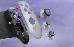 Gamesir Mobilní ovladač G8 Galileo USB-C s držákem telefonu (šedý) (N)