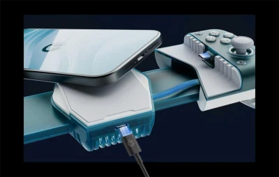 Gamesir Mobilní ovladač X3 Pro USB-C s držákem na telefon