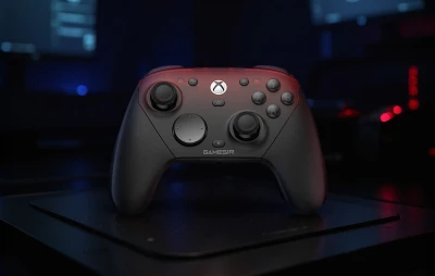 GameSir G7 Pro BK TRI-MODE černý a červený ovladač