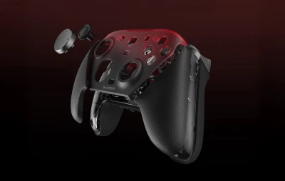 GameSir G7 Pro BK TRI-MODE černý a červený ovladač